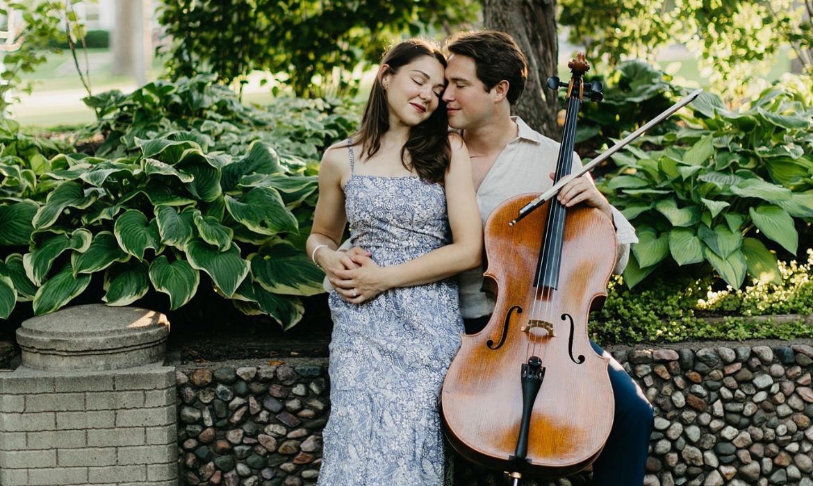 Andrea Ross and Robbie Erhard